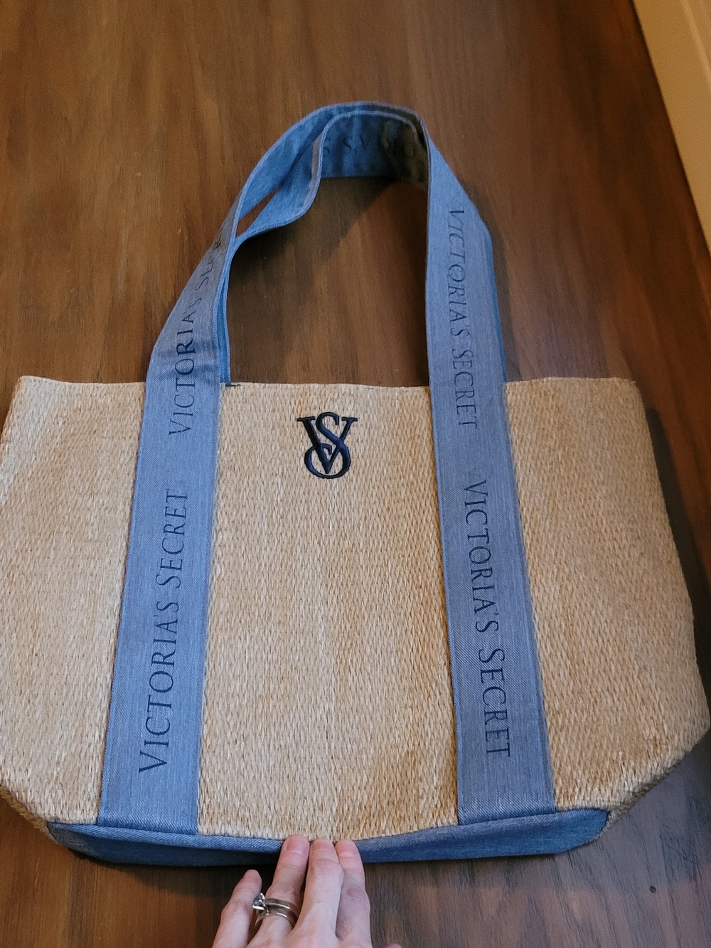 Victoria's Secret woven tote